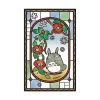Stained Glass Puzzle 126P Totoro Camelia - My Neighbor Totoro