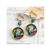 Stained Glass Series - Earrings Louise&Baron -Whisper Of The Heart