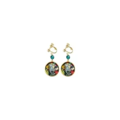 Stained Glass Series - Earrings Louise&Baron -Whisper Of The Heart