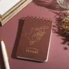 Stamped Ring Notebook 11,5 7,2Cm Flying Totoro - My Neighbor Totoro