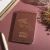 Stamped Ring Notebook 11,5 7,2Cm Ashitaka & Yakul - Princess Mononoke