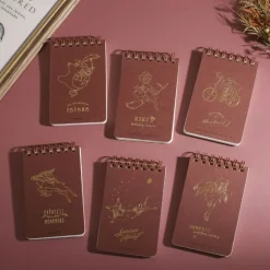Stamped Ring Notebook 11,5 7,2Cm Ashitaka & Yakul - Princess Mononoke