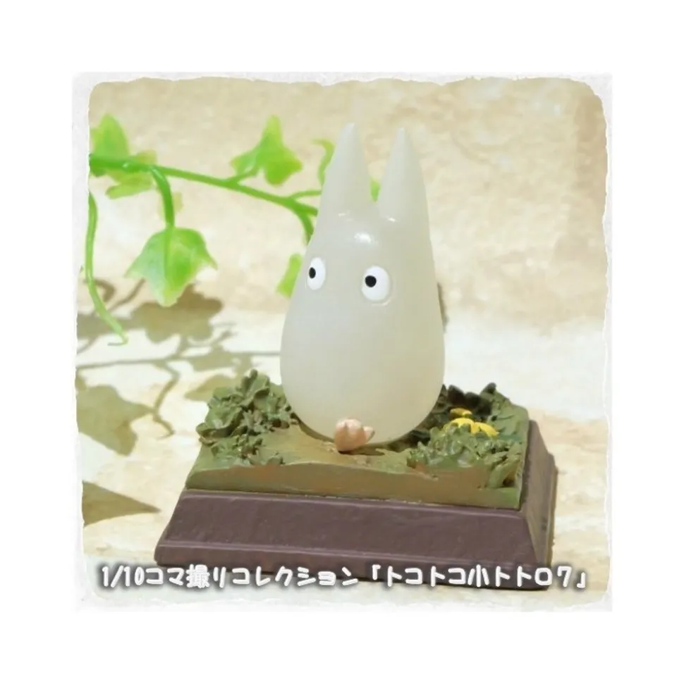 Statue Collection Stop Motion Totoro White Race Pose 7 - My Neighbor Totoro