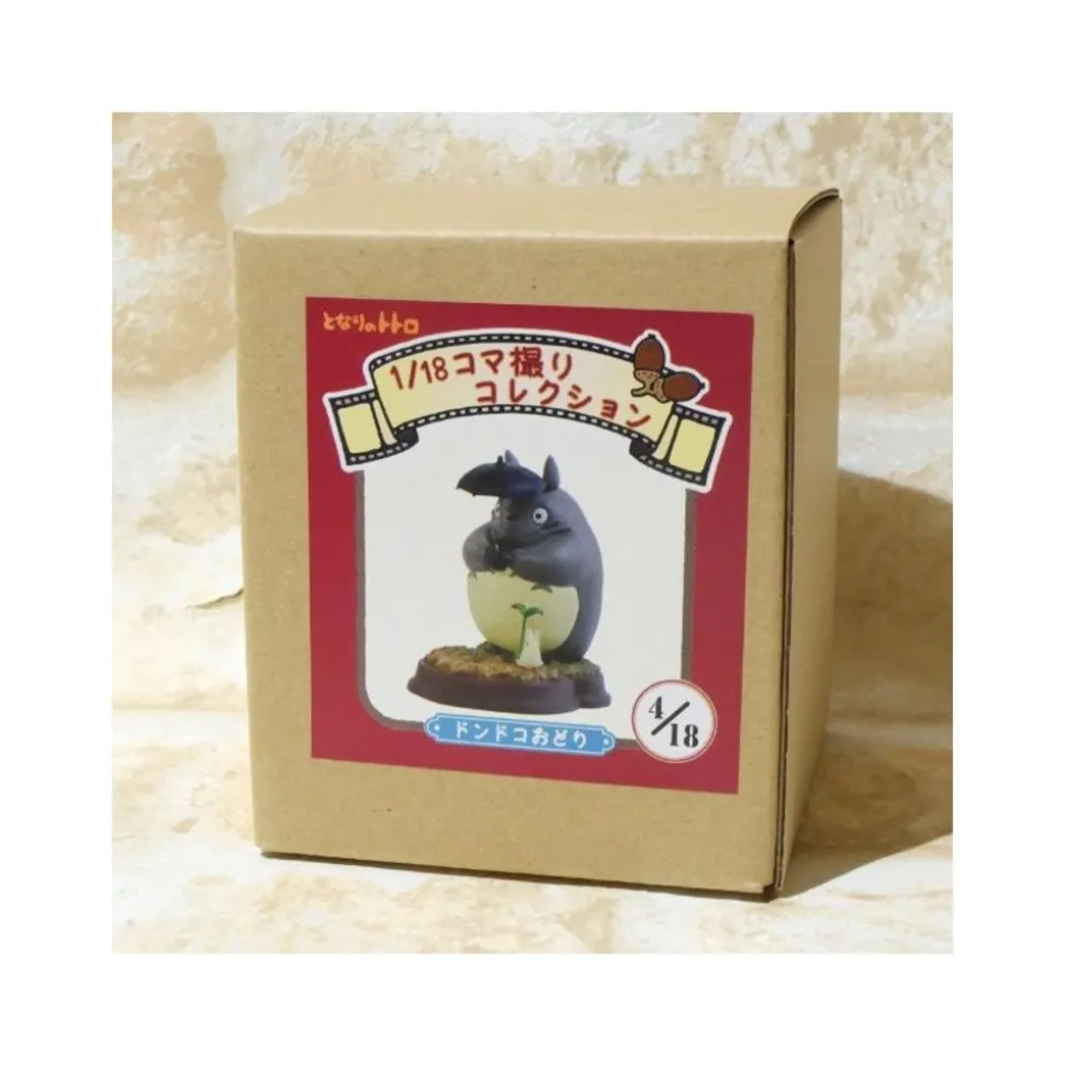 Statue Collection Stop Motion Totoro Grey Dondoko Pose 4 - My Neighbor Totoro