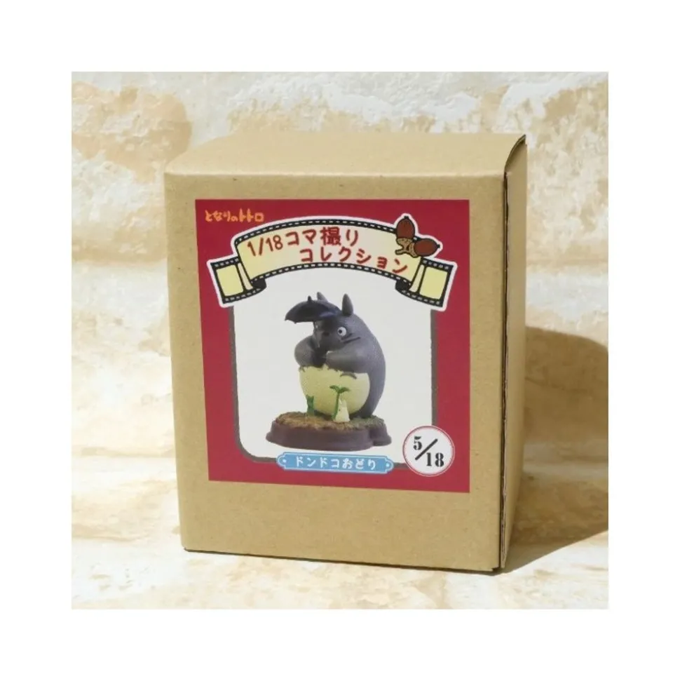 Statue Collection Stop Motion Totoro Grey Dondoko Pose 5 - My Neighbor Totoro