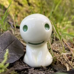 Statue Kodama A & 1 Blind Power Stone - Princess Mononoke