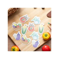 Sticker Set Break Time Vegetables - My Neighbor Totoro
