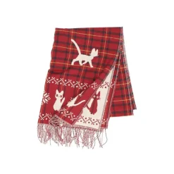 Stole With Button Jiji Check Pattern - Kiki'S Delivery Service