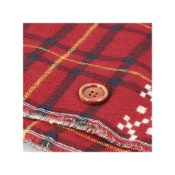 Stole With Button Jiji Check Pattern - Kiki'S Delivery Service