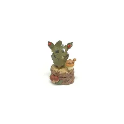 Storage Box Totoro With Leaf Mask
