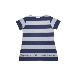 Striped Tunic Top Kiki Koriko Town Black White - Kiki'S Delivery Service
