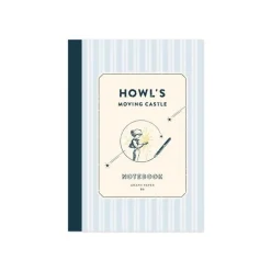 Stripes Notebook 12,8 X 18,2 Cm - Howl'S Moving Castle
