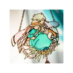 Sun Catcher Stained Glass Sophie & Hauru - Howl'S Moving Castle