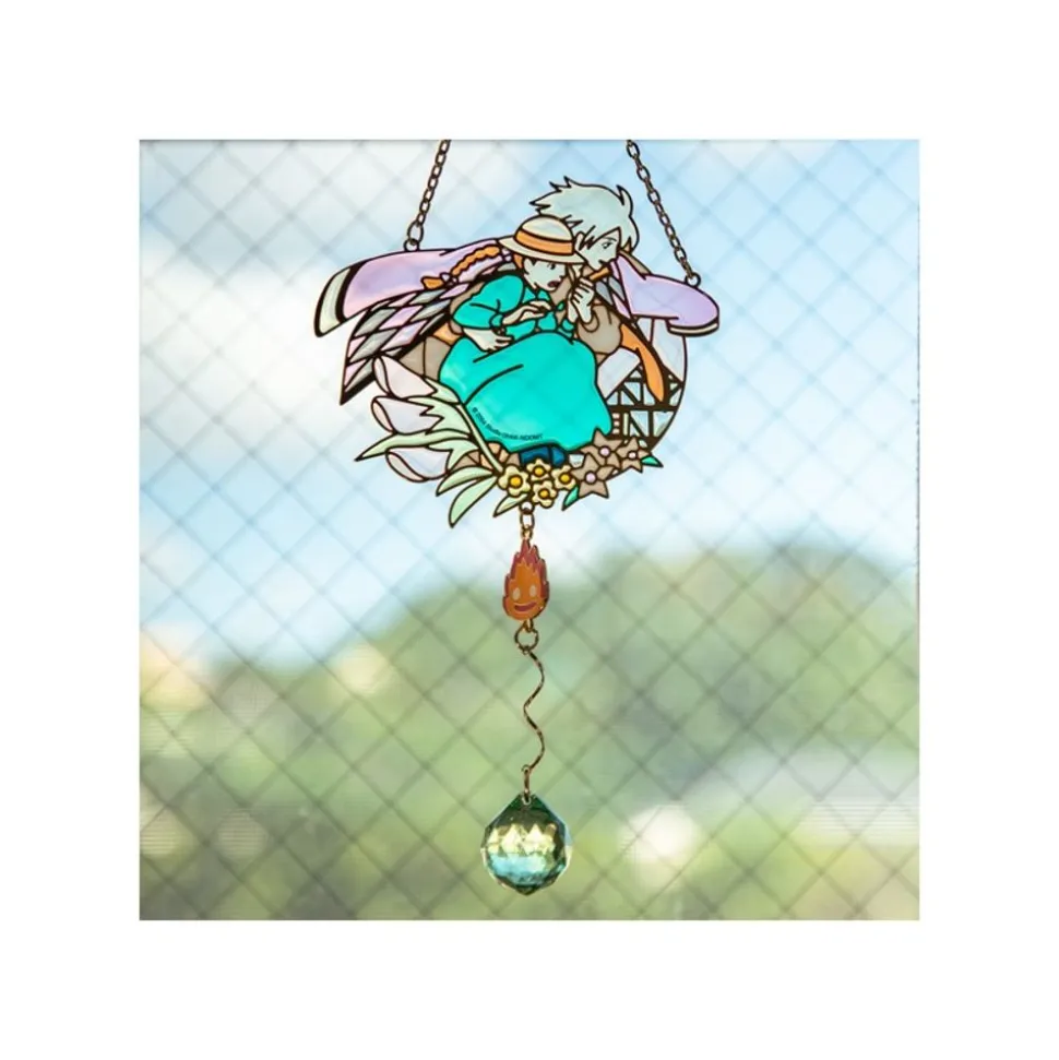 Sun Catcher Stained Glass Sophie & Hauru - Howl'S Moving Castle
