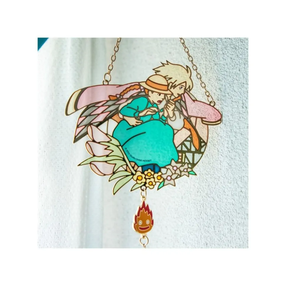 Sun Catcher Stained Glass Sophie & Hauru - Howl'S Moving Castle