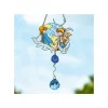 Sun Catcher Stained Glass Sheeta & Pazu - Castle In The Sky