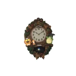 Swing Clock Autumn Leaves - My Neighbor Totoro