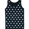 Tank Top Totoro Kurosuke Dots Black(Ladies) - My Neighbor Totoro
