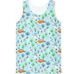 Tank Top With Totoro Light Blue Image (Woman) - My Neighbor Totoro