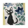 Tenugui Jiji Blue Flowers - Kiki'S Delivery Service