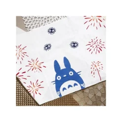 Tenugui Middle Totoro Fireworks - My Neighbor Totoro