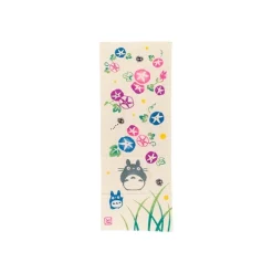 Tenugui Morning Glory & Firefly - My Neighbor Totoro