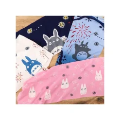 Tenugui Small Totoro Fireworks - My Neighbor Totoro