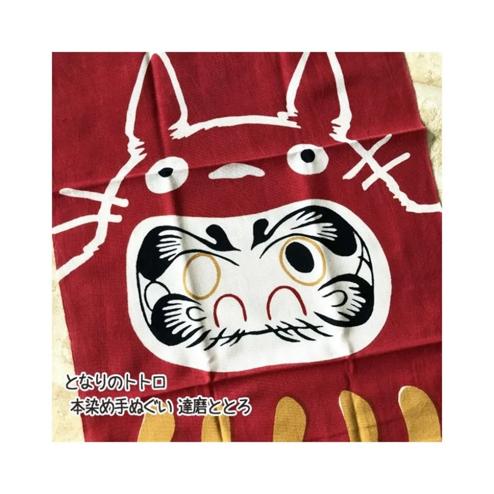 Tenugui Totoro Dharma Doll - My Neighbor Totoro