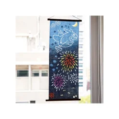 Tenugui Totoro Flying Fireworks - My Neighbor Totoro