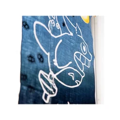 Tenugui Totoro Flying Fireworks - My Neighbor Totoro