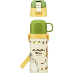 Thermos Bottle Double Opening Totoro & Catbus - My Neighbor Totoro