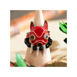 Three Ring Set San'S Mask - Princess Mononoke