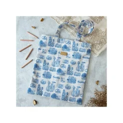 Tote Bag Blue Nostalgia - Whisper Of The Heart