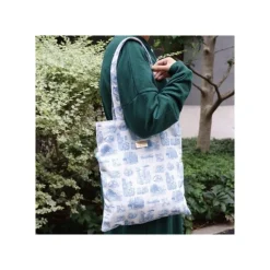 Tote Bag Blue Nostalgia - Whisper Of The Heart
