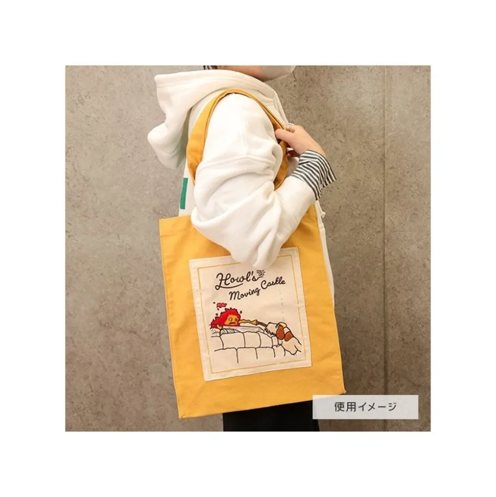 Tote Bag Calcifer & Heen - Howl'S Moving Castle