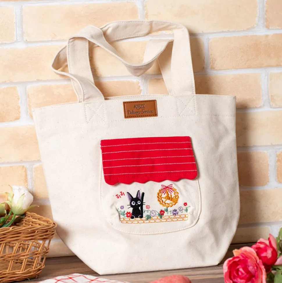 Tote Bag Jiji In The Flowers - Kiki'S Delivery Service