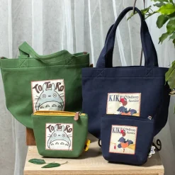 Tote Bag Totoro Autumn Green - My Neighbor Totoro