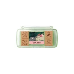 Totoro & Mei Mini Stamp Set Red - My Neighbor Totoro