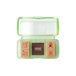 Totoro & Mei Mini Stamp Set Red - My Neighbor Totoro