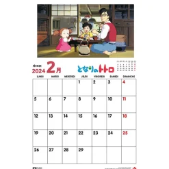 Totoro Calendar 2024 - En