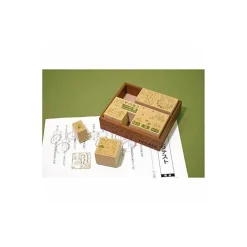 Totoro Characters Wood Stamp Green - My Neighbor Totoro