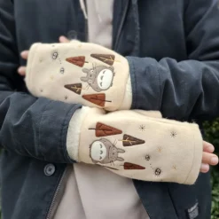 Totoro Fir Trees Gloves - My Neighbor Totoro