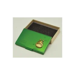 Totoro Metal Card Case Green - My Neighbor Totoro