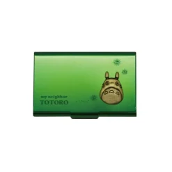 Totoro Metal Card Case Green - My Neighbor Totoro
