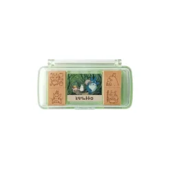 Totoro Mini Stamp Set Green - My Neighbor Totoro