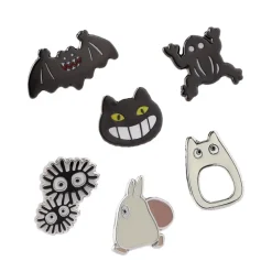Totoro Opening Pierced Earrings Set Of 6 - My Neighbor Totoro