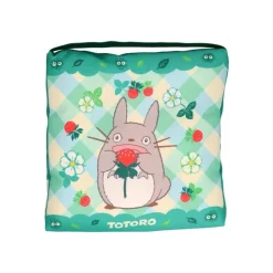 Totoro With Strawberries Cushion 30 X 30 Cm - My Neighbor Totoro