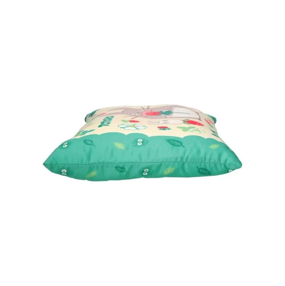 Totoro With Strawberries Pillow 28 X 39 Cm - My Neighbor Totoro