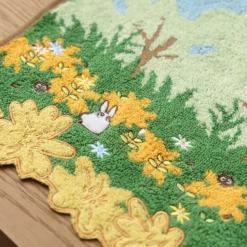Towel Medium & Small Totoro Racing 34X80 Cm - My Neighbor Totoro