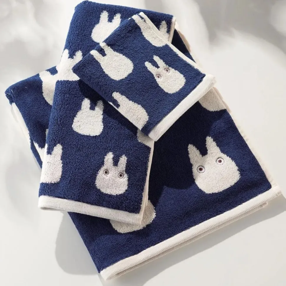 Towel Small Totoro Silhouette 33X80 Cm - My Neighbor Totoro